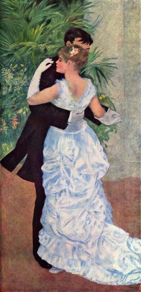 Dance in the City,, Pierre-Auguste Renoir